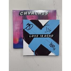 Churches ~ Love Is Dead ~ Autographed CD with COA ~ Entire Band SIGNED #1
